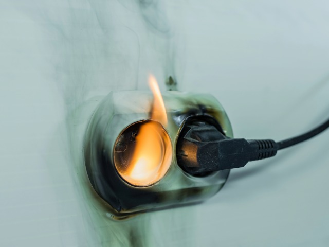 Electrical product fire evidence for a defective product injury claim